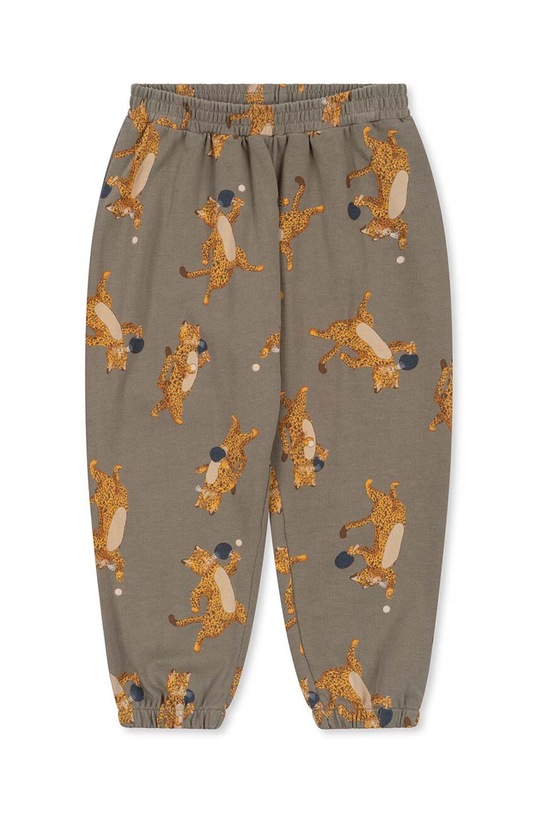 Detské tepláky Konges Sløjd KS6096 béžová AW23