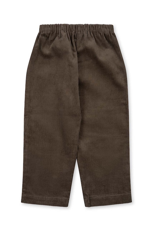 Băieți Konges Sløjd pantaloni de bumbac pentru copii KS6136 verde