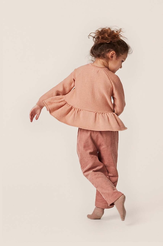 Детски памучен панталон Konges Sløjd KS6136