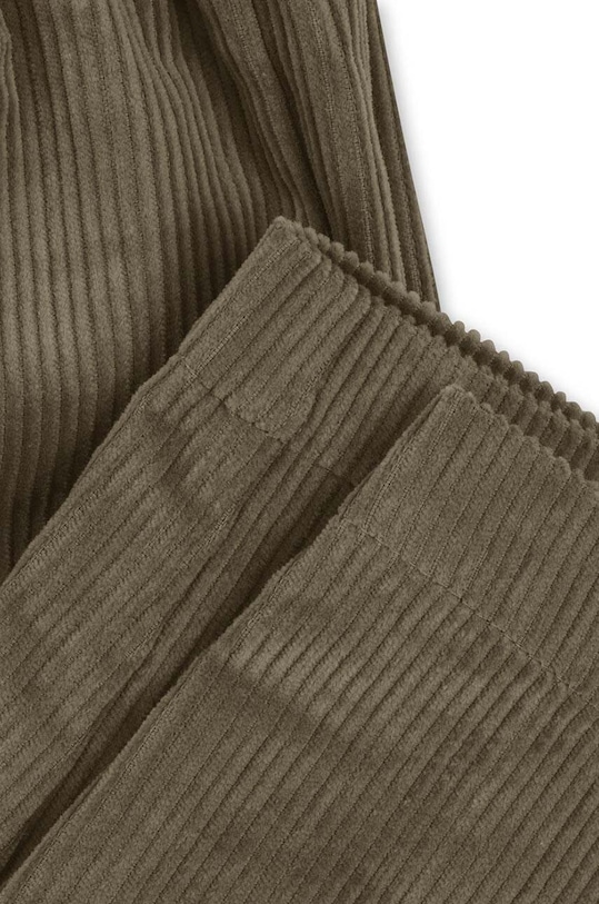 Dětské bavlněné kalhoty Konges Sløjd zelená KS6136