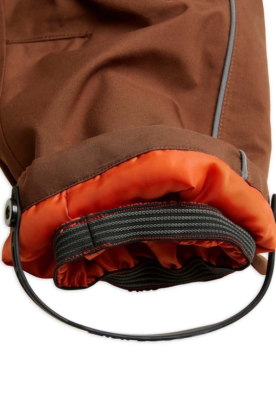 Детские лыжные штаны Mini Rodini коричневый 2371014016