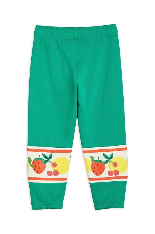 Chłopiec Mini Rodini spodnie dresowe bawełniane dziecięce 2373013175 zielony