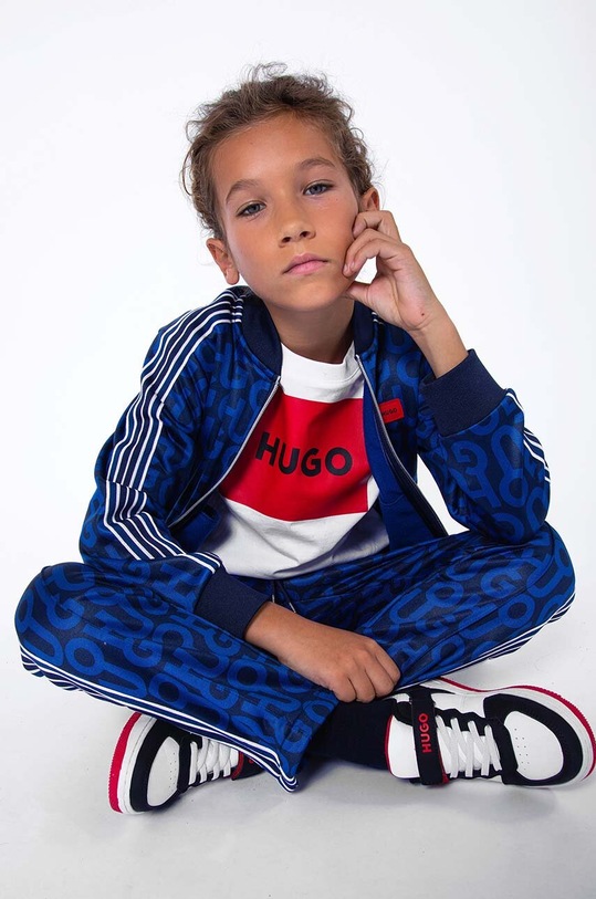 HUGO pantaloni de trening pentru copii G24132.162.174 bleumarin