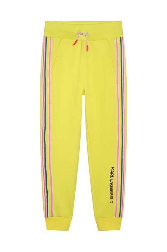 Karl Lagerfeld pantaloni de trening pentru copii Z14218.162.174 galben AW23