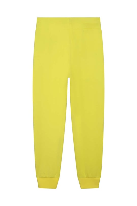 Dziewczynka Karl Lagerfeld spodnie dresowe dziecięce Z14218.162.174 żółty