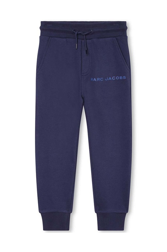Dětské bavlněné tepláky Marc Jacobs W54006.86.108 námořnická modř AW23