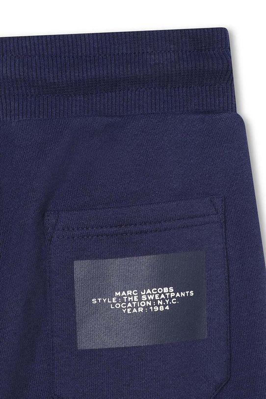 Marc Jacobs spodnie dresowe bawełniane dziecięce granatowy W54006.86.108