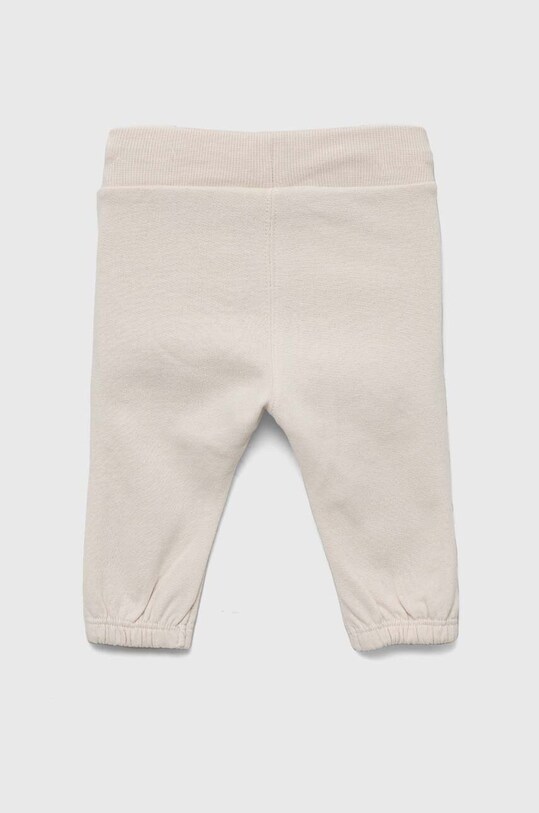 Calvin Klein Jeans spodnie dresowe niemowlęce IN0IN00082.9BYX beżowy AW23