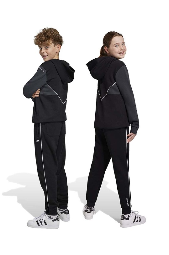 Παιδικό φούτερ adidas Originals IC6234 μαύρο