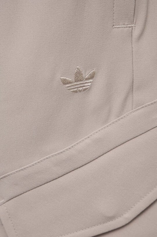 adidas Originals spodnie dresowe dziecięce beżowy II0941