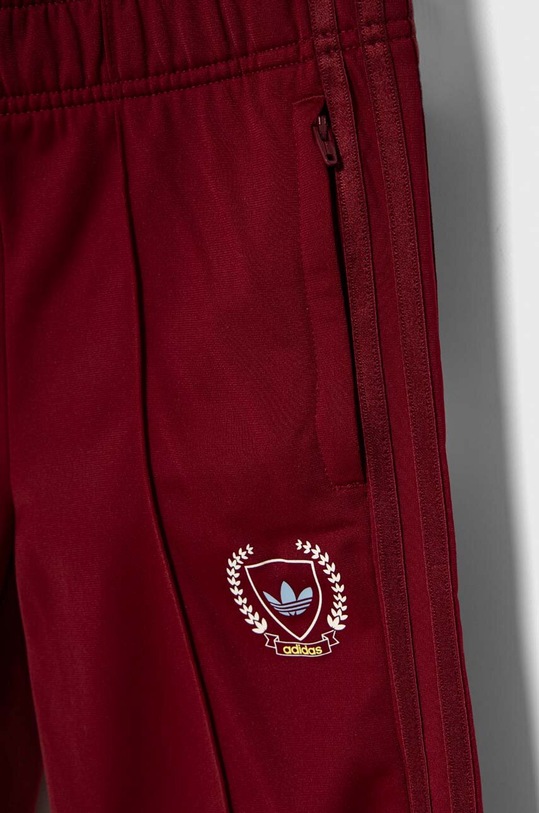 Chłopiec adidas Originals spodnie dresowe dziecięce IJ0752 bordowy