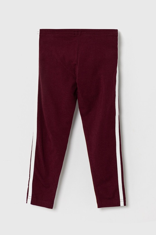 adidas Originals legginsy dziecięce IN4740 bordowy AW23