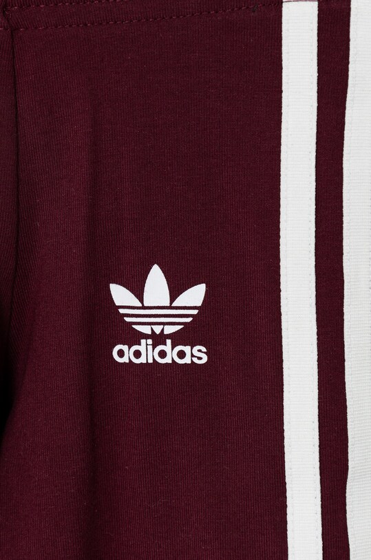 Chłopiec adidas Originals legginsy dziecięce IN4740 bordowy