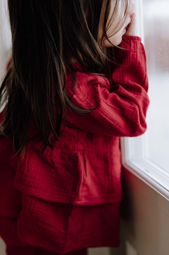 Хлопчик Дитячі бавовняні штани That's mine 024451. бордо