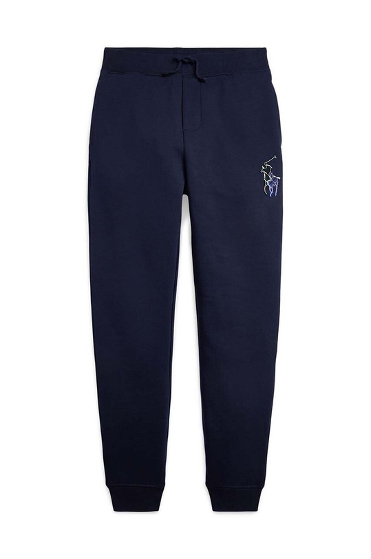 Polo Ralph Lauren spodnie dresowe bawełniane dziecięce 323920633001 granatowy AW23