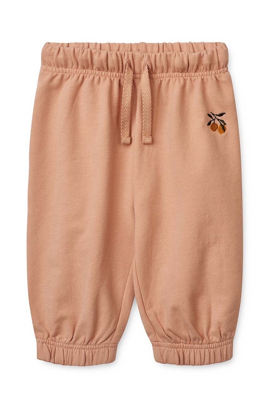 Бебешки спортен панталон Liewood еластичен оранжев LW17826