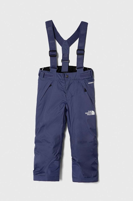 The North Face spodnie narciarskie SNOWQUEST SUSPENDER PANT tkanina niebieski NF0A8556