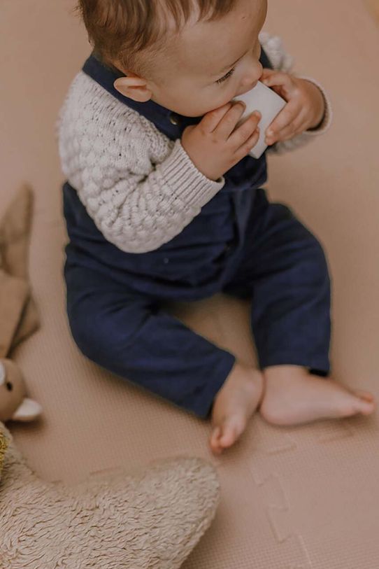 Детские хлопковые брюки That's mine тёмно-синий 023149