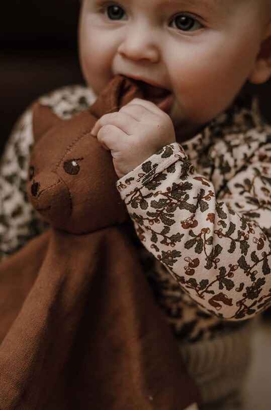 That's mine pantaloni de bumbac pentru copii 027151 Bowie Pants bej 027151