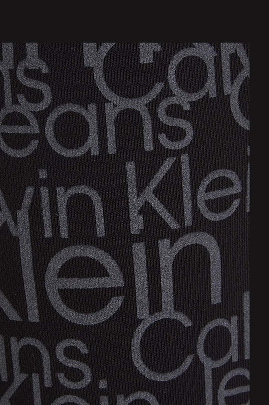Calvin Klein Jeans spodnie dresowe bawełniane dziecięce czarny IB0IB01896.9BYX