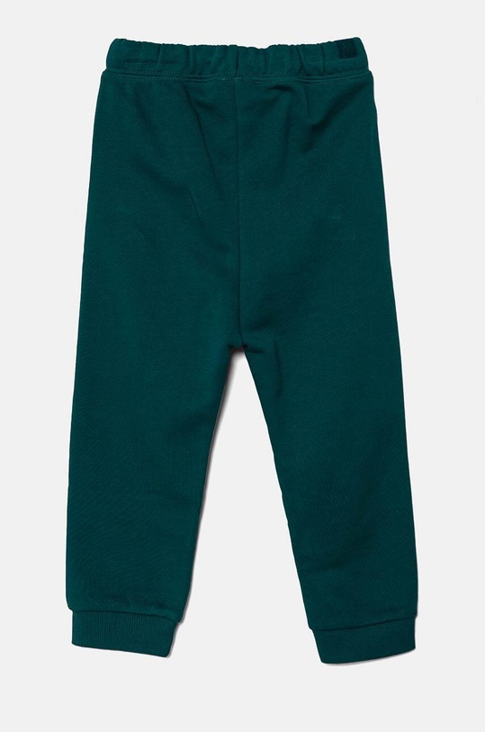 United Colors of Benetton spodnie dresowe bawełniane dziecięce 3J68GF027.P.SEASONAL zielony AW24
