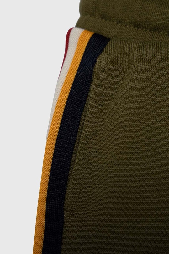 Fiú United Colors of Benetton gyerek pamut melegítőnadrág 3J68GF02T.P.SEASONAL zöld