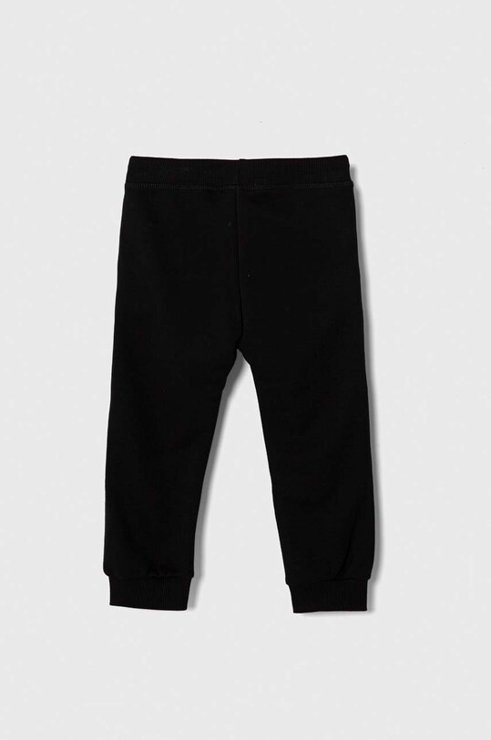 Sisley spodnie dresowe dziecięce 3PANXF014.G.SEASONAL czarny AW23