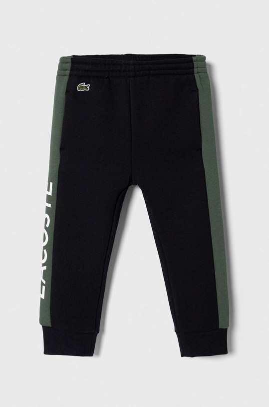 Дитячі спортивні штани Lacoste візерунок зелений XJ5327