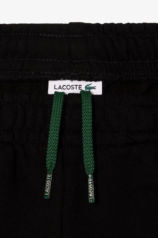 Lacoste spodnie dresowe dziecięce czarny XJ9728