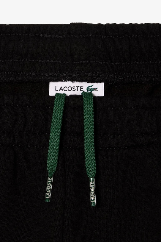 Detské tepláky Lacoste čierna XJ9728