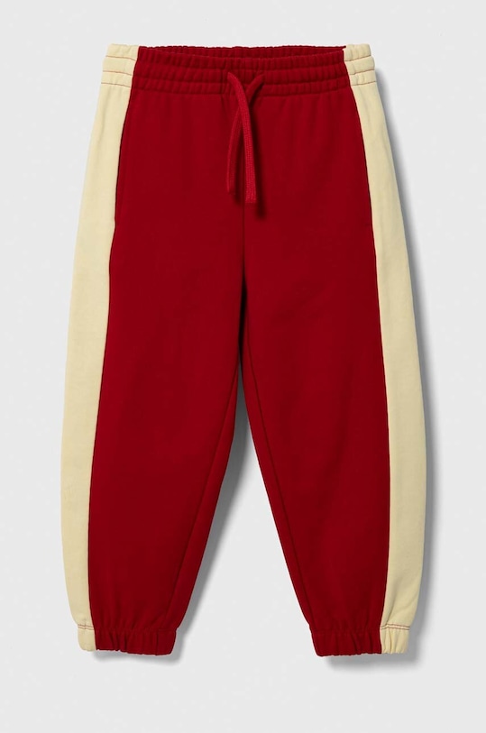 United Colors of Benetton spodnie dresowe bawełniane dziecięce bawełna czerwony 3FPPCF03W.G.SEASONAL
