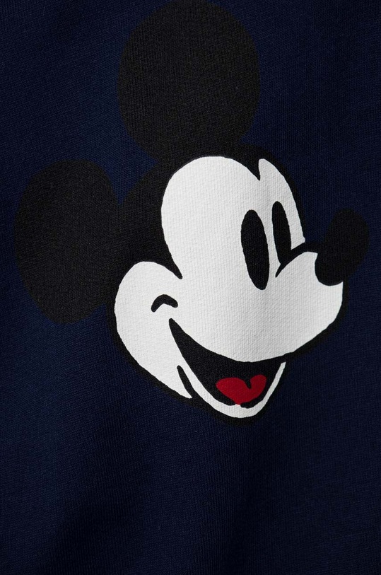 Fiú United Colors of Benetton gyerek pamut melegítőnadrág x Disney 3J68CF04K.G.SEASONAL sötétkék