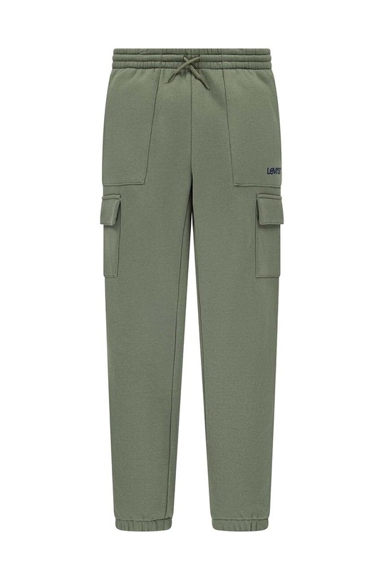 Levi's pantaloni copii 8EJ211 verde AW23
