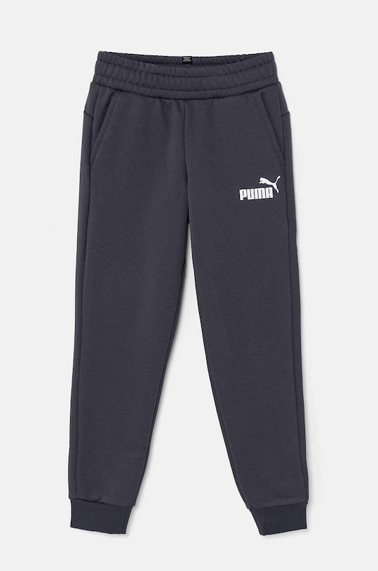 Детские спортивные штаны Puma ESS Logo Pants FL cl B трикотаж серый 586973