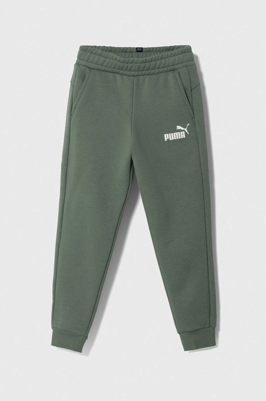Детские спортивные штаны Puma ESS Logo Pants FL cl B 586973 зелёный AW24