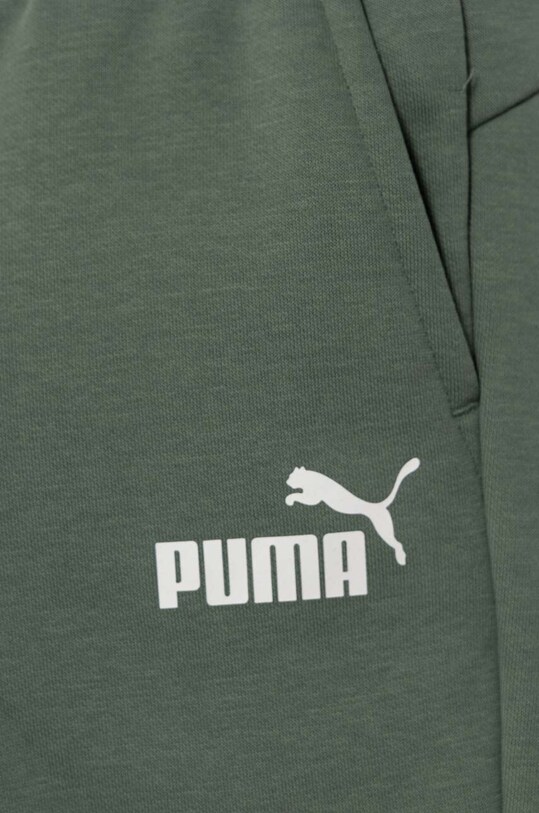 Puma spodnie dresowe dziecięce ESS Logo Pants FL cl B zielony 586973