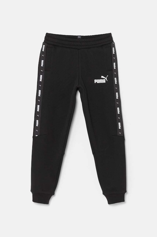 Puma spodnie dresowe dziecięce ESS Tape Sweatpants FL cl B dzianina czarny 847302