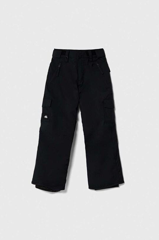 Дитячі гірськолижні штани Quiksilver PORTER YTH PT SNPT тканина чорний EQBTP03032