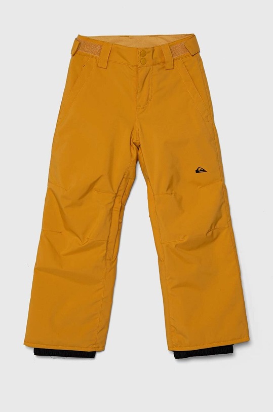 Quiksilver spodnie narciarskie dziecięce ESTATE YTH PT SNPT tkanina żółty EQBTP03051