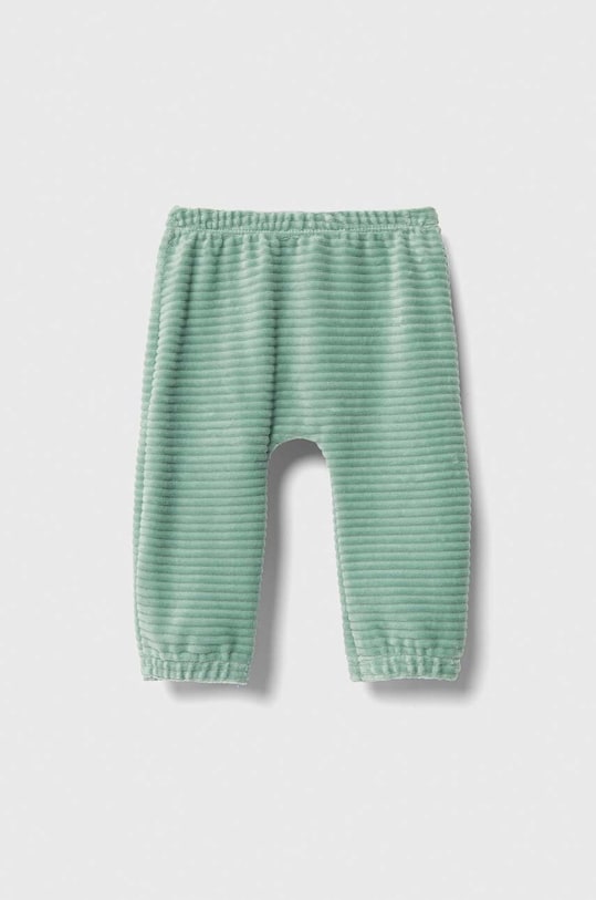 United Colors of Benetton spodnie dresowe niemowlęce 3MCDAF01C.W.SEASONAL zielony AW23