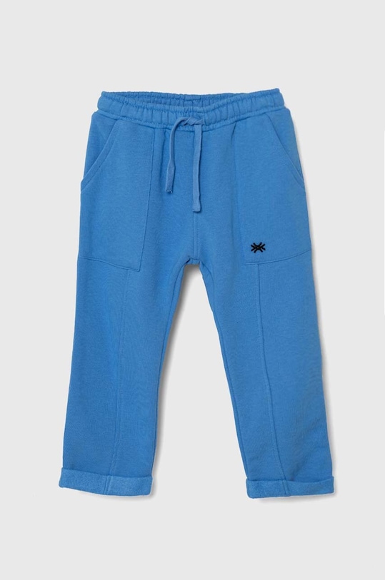 Dětské tepláky United Colors of Benetton pletenina modrá 3V0KGF031.P.SEASONAL