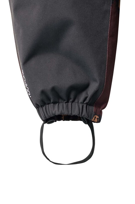 Дитячі штани для зимових видів спорту Jack Wolfskin GLEEL 2L INS PRINT BIB бордо 1610451