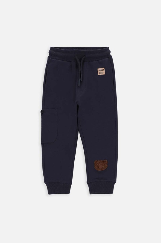 Coccodrillo pantaloni de trening pentru bebeluși ZC3120102ATN ARBORETUM NEWBORN ZC3120102ATN bleumarin AW23