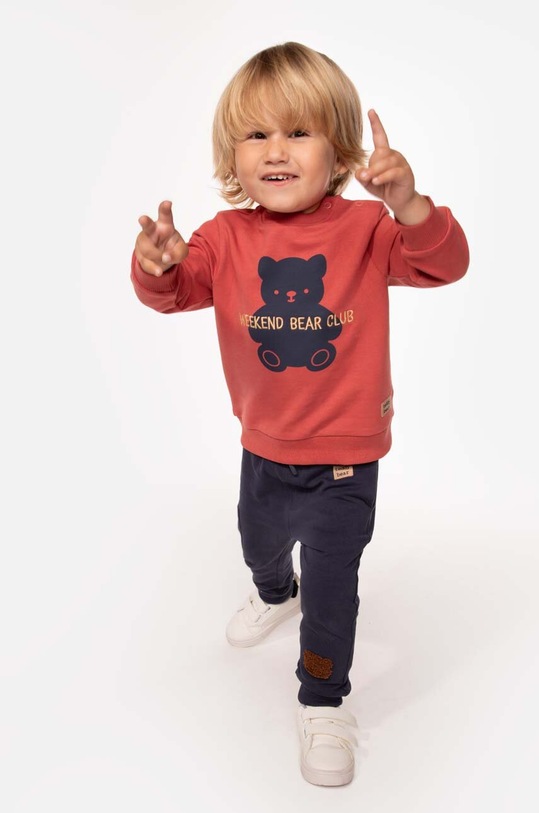 Coccodrillo pantaloni de trening pentru bebeluși ZC3120102ATN ARBORETUM NEWBORN ZC3120102ATN