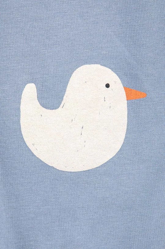 Bobo Choses spodnie dresowe bawełniane niemowlęce niebieski 223AB060