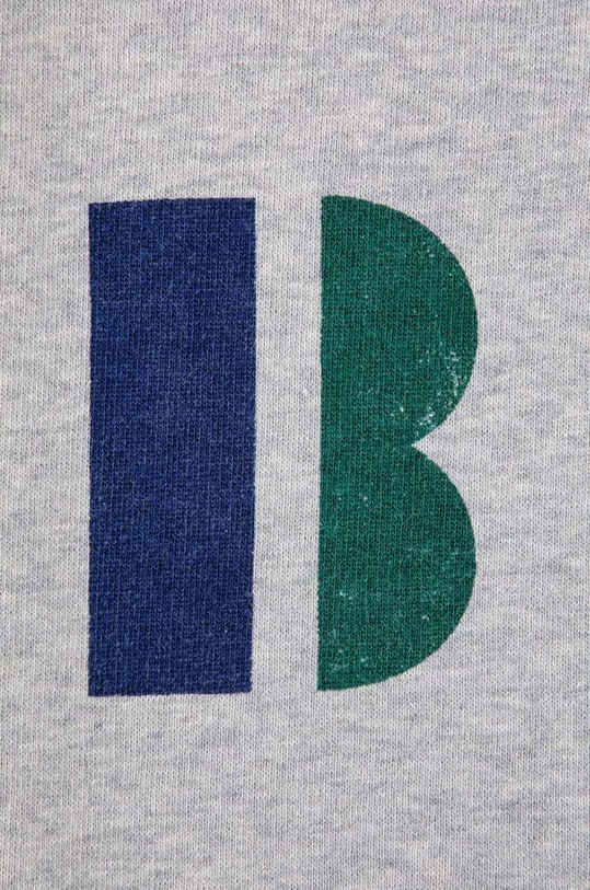 Bobo Choses spodnie dresowe bawełniane dziecięce szary 223AC066