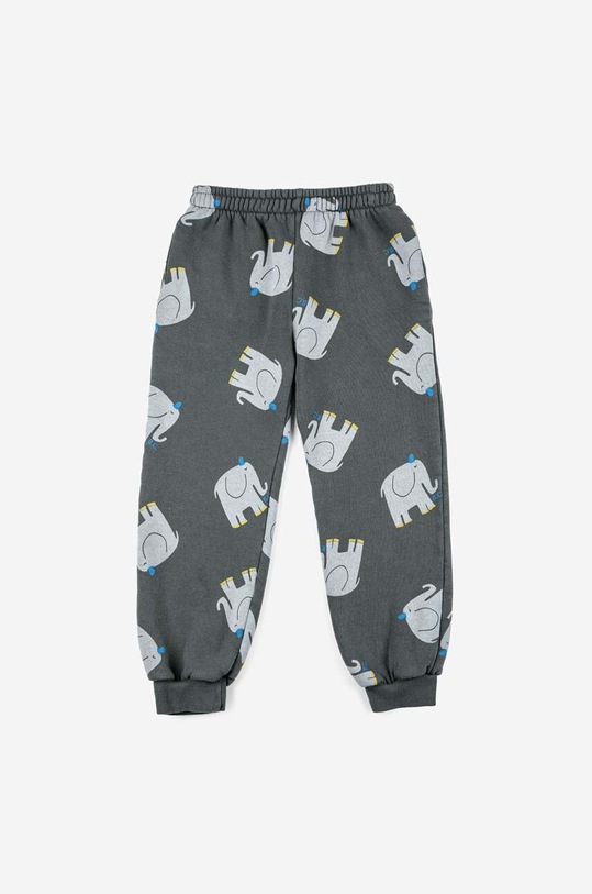 Bobo Choses spodnie dresowe bawełniane dziecięce 223AC067 szary AW23