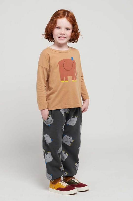 Bobo Choses spodnie dresowe bawełniane dziecięce 223AC067