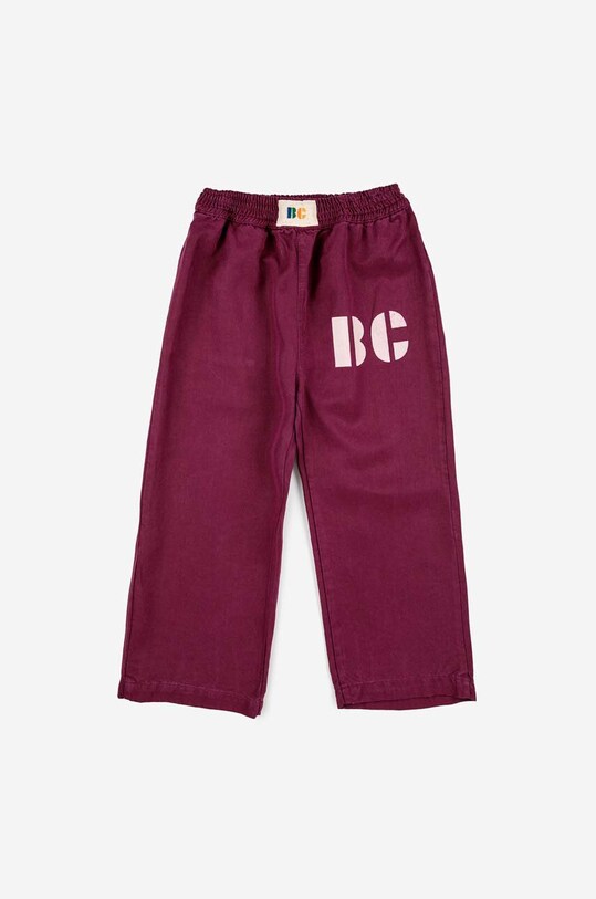 Дитячі спортивні штани Bobo Choses 223AC082 фіолетовий AW23