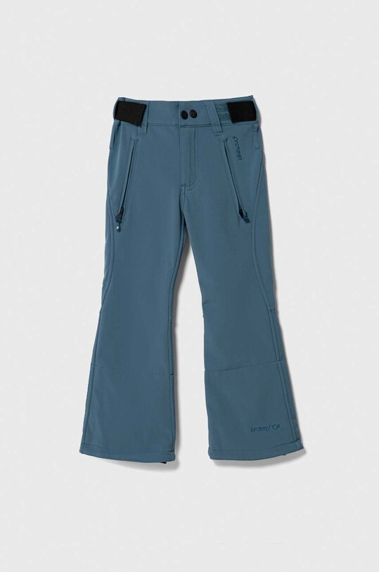 Protest pantaloni de schi pentru copii LOLE JR panza turcoaz 4990100